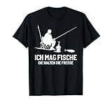 Angler Köder Witzig Ich Mag Fische Die Halten Die Fresse T-Shirt