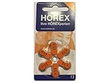 Hörex Classic Hörgeräte Batterien 13er 10 Blister (60 Batterien)