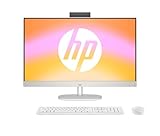 HP All-in-One Desktop-PC | 27' FHD Display | AMD Ryzen™ 5 7520U | 16 GB DDR5 RAM | 1 TB SSD | AMD Radeon™-Grafikeinheit | Windows 11 Home | Weiß