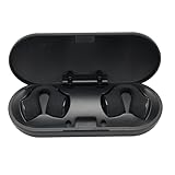 Jiawu Drahtlose 5.3 Knochenleitungs-Ohrhörer, Leicht, Schweißfest, für Fitness, Laufen, Fitnessstudio