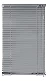 EXKLUSIV HEIMTEXTIL Aluminium Jalousie Lamellen 60 x 220 cm Silber