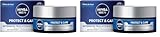 NIVEA MEN Protect & Care Intensive Feuchtigkeitscreme, beruhigende Gesichtspflege für Männer, 48h feuchtigkeitsspendende Gesichtscreme mit Aloe Vera und Pro Vitamin B5 (50 ml) (Packung mit 2)