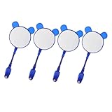 Alipis 4 Stück Kinderfahrrad Rückspiegel für Roller und Laufräder Einfacher Einbau Vielseitig Kompatibel Scootern und Skateboards Stylisches Design Robustes Material Sicherheitsfördernd