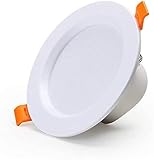 Beleuchtung Down Light LED Einbauleuchte Wohnzimmer 6W Spot Light Einfaches Licht Loch für Decke Einzellicht (White Light,6W)