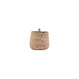 House Doctor 212470104 Korb, Hang, Natur, h: 16 cm, Dm: 18 cm, Steinzeug