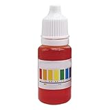 pH-Indikator-Lösung | pH-Füllstandsanzeige | Tragbarer pH-Wassertester für genaue Wasserstände | Aquarium pH-Tester für Süß- und Meerwasser | pH-Messgerät für Zuhause und Labor