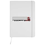 Azeeda A5 'Schwerlast-LKW' Weißes Liniertes Notizbuch Gebundenem Buch (NB00058438)