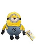 Play by Play Minions – Plüschfiguren & Kuscheltiere in 20 cm, 30 cm und 50 cm: Bob, Otto, Kevin, Stuart und Dave – Verschiedene Editionen und Größen zur Auswahl (Stuart 20cm)