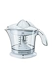 Braun Multiquick 3 MPZ9 Citrus Juicer Saftpresse (20 W, 1,4 Kg) weiß