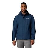 Columbia Men's Hikebound 2 Jacket, Waterproof Rain Jacket, Collegiate Navy, XXL