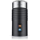 Arendo - Milchaufschäumer elektrisch - automatisch - Milk frother - Neues Modell Strix Controller - 2-Tasten für Warm- und Kaltaufschäumen - Überhitzungsschutz durch automatische Abschaltfunktion