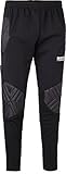 Derbystar Kinder Nico Pro Ii målmandsbukser Kinder Torwarthose, Schwarz, 164 EU