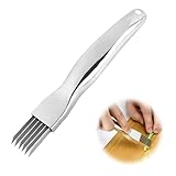 Zonoori Zaubermesser Kartoffelharfe für Kartoffelsalat, Cabbage Shredder, Genius Nicer Dicer Zwiebelhalter Vegetable Slicer, Multifunktionale Food Slicer Gadget