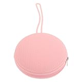 DECOMELODY Silikon Aufbewahrungsbox für Kleine Tragbare Organizer Box mit Reißverschluss Wiederverwendbar Staubdicht Leicht Elegant für Frauen Unterwegs