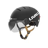 LIVAL L23_Smarter City-Helm mit Visier in schwarz_L_58-62 cm