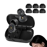 Schlaf-Ohrstöpsel – Silikon-Ohrstöpsel mit Geräuschunterdrückung, Motorrad-Ohrstöpsel – zum Schlafen, Schnarchen, Reisen, Flugzeug, Konzert, Festival, Arbeit, Bau, Motorrad, tiefer Fokus