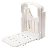 Losueeun 1 Stück Brotschneider, Faltbar, Brottoastschneider, Sandwich-Toast-Schneidemaschine, Schnelles und Sicheres Gleichmäßiges Schneiden für Ihre Küche