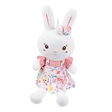 TOYANDONA Plüsch Kaninchen Puppe Stoffhase B Kissen Plüschtiere Hasenpuppe Kinderpuppenspielzeug Kinderkaninchenspielzeug Kaninchenpuppenspielzeug Osterkaninchenspielzeug