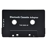 Topyond KFZ Kassettenadapter,Kassetten-Bluetooth-Adapter,Kassetten Adapter für Autoradio,Kabelloser Auto-Kassettenspieler-Adapter,Auto-Bluetooth-Kassettenempfänger-Konverter Mit USB-Kabel