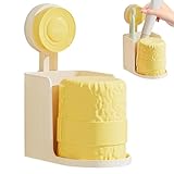 Zahnbürstenhalter an der Wand – Wandhalterung für Zahnbürste und Becher, Organizer für Zahnpasta, für Wohnheim Haus, Wohnmobil, Dusche, Bad und Toilette