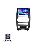 Android 12 9 Zoll Autoradio IPS-Touchscreen für Jeep Cherokee Commander XK 2005–2011, integriertes kabelloses CarPlay, Android, automatische Unterstützung BT Mirror Link DAB RDS DSP GPS Navigation AHD