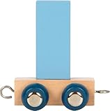 small foot Buchstabenzug Polar I aus Holz, Holzzug individuell kombinierbar, zum Dekorieren und Verschenken, 12579