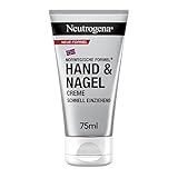 Neutrogena Hand & Nagel Creme (75 ml), feuchtigkeitsspendende Handcreme mit 4-in-1 Pflege für schöne Hände & Nägel, schnell einziehende Hautpflege mit Panthenol & Glycerin