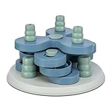 TRIXIE Hundespielzeug Intelligenz Dog Activity Strategiespiel „Flower Tower“ – Anspruchsvolles Intelligenzspielzeug für Hunde zur Beschäftigung, ø 30x13cm – 32000