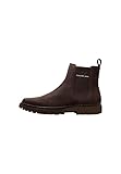 Calvin Klein Jeans Herren Eva Boot MID Chelsea Iconic DR YM0YM01080 Stiefel, Braun (Triple Slate Black), 40.5 EU
