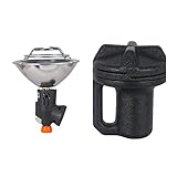 Mini Camping Heizung,Asudaro Tragbare Gas-Heizung Outdoor Campingkocher Edelstahl Heizung Zelt-Heizung Gasstrahler Winter Heizung Außenwärmer Terrassenheizung Heizofen für Angeln,Wandern Schwarz