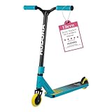 HUDORA Stunt Scooter Kinder - Hochwertiger Stunt Roller für Kinder von 6 - 10 Jahren I Robuster Freestyle Scooter mit 360°-BMX-Lenkung - Kindgerechter Trick Roller für bis zu 100 kg
