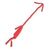 Yardwe Pferdepflegetasche Pferdeschweifbeutel Kuhschwanztasche Pferdeschweif Taschen Pferdeschweifschützer Pferdeschwanz- Hecktasche für Rinder Pferdeschwanz-Schutztasche Stoff rot