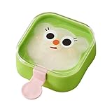 DIY Eisformen – Eiskuchenform mit Deckel – einfaches Herauslösen und Wiederverwendbar für Küche, Haus, Gefrierschrank und Zubereitung von Snacks