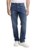 TOM TAILOR Herren Marvin Straight Jeans, 10119 - Used Mid Stone Blue Denim, 38W / 32L