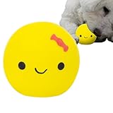 Hüpfendes Quietschendes Ei Spielzeug - Hundeeikugeln | Weiches Quietschei Spielzeug, Lustiges Hund Latex Niedliche Ei Puppe Form Quietschball Langlebiges Eiförmiges Kauspielzeug mit