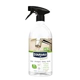 STARWAX SOLUVERT - Universal-Essig 14° - Entfernt Kalk, Fett und Flecken - 100% Inhaltsstoffe natürlichen Ursprungs - Ecocert - - Umweltfreundliche Effizienz - 1 l