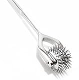 SLITETECH® Premium Nervenrad Wartenberg Pinwheel – 5 Sensibilitätsräder für außergewöhnliche neurologische Stimulation & sinnliche Erlebnisse(5 Wheel)