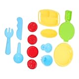 Yardwe Buntes Knetformen Set für Kreatives DIY Bastelset Zufällige Farben Leichtes Langlebiges Modellierwerkzeug für Formen Schneiden Knete Zufällige Farbe Zufällige Farbe