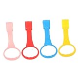 Toddmomy 4 Stück Zugringe Für Babybetten Kunststoff Lauflernhilfe Mit Griff Bunte Babysicherheitsringe Zum Stehen Lernen Und Greifen Am Kinderbett