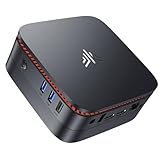 NiPoGi E1 Mini PC Ιntel Alder Lake Ν97(Bis zu 3,6GHz,4C/4T) 16GB DDR4/1024GB M.2 SSD,Mini Computer WiFi 2.4G/5.0G,BT4.2,RJ45 LAN,Micro PC 4K@60HZ UHD Dual Display mit VESA für Geschäftsbüro/Schule