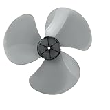 Kompatibel mit Lasko und Honeywell, 16 Zoll, 3-Blatt-Ersatz for Stand- und Tischventilatoren(Black)