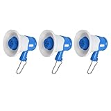 Lazmin112 Rollenspiel-Mini-Megaphon-Spielzeug für, Lustige Musik, Lautsprecher-Schlüsselanhänger mit Integrierten Liedern, Leichtes, Tragbares 3-teiliges Set für, die So Tun, Als Würden Sie