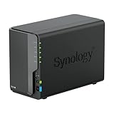 Synology DS224+ 2-Bay Diskstation NAS (Intel Celeron J4125 4-Core 2.0 GHz 2GB DDR4 RAM 2xRJ-45 1GbE LAN-Port) 16 TB Bundle mit 2X HAT3310-8T