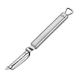 Küchenprofi 1210152800 Pendelschäler hochkant Parma, Edelstahl, silber, 1,9 x 2,5 x 21,6 cm