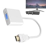 Laptop zu Monitor, Adapter für Computerkabel | Stabiles Video Konverter Adapter | Multi-Monitorstecker für Computer, PC, Ultrabook, Notebook, Desktop