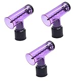 TOVINANNA 3St Haartrocknerdüse hair rollers lockenföhn Salon-Friseurwerkzeug Styling-Lockenwickler automatischer lockenstab Werkzeuge für lockiges Haar Anschlüsse für Haartrockner Violett