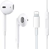 In-Ear Kopfhörer mit Kabel für iPhone[MFi-Zertifiziert], HiFi Stereo Ohrhörer mit Anschluss Mikrofon und Lautstärkeregler,Ohrhörer für Kompatibel mit iPhone 14/14Pro Max/13/13Pro/12/11/Pro/X/XS/XR/8/7