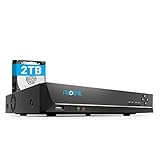Reolink 8CH 4K PoE NVR Überwachungssystem Rekorder mit 2TB Festplatte, Videoüberwachung für Haus, Innen, Aussen Sicherheit. Unterstützt 16MP/12MP/4K/5MP/4MP HD IP Kameras, RLN8-410