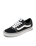 Vans Damen Ward Sneaker Ward Trainers, (SUEDE/CANVAS) BLACK/WHITE, 39 EU
