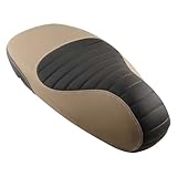 YZCSYBBF Sitzkissen Leder Verdickt Schwamm Isolierung Sitz Abdeckung Schutz Für Für Vespa Primavera Sprint 50 125 150 250(Champagne)